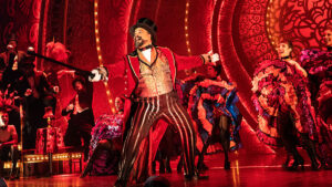 Austin Durant and the cast of the North American tour of Moulin Rouge! The Musical.