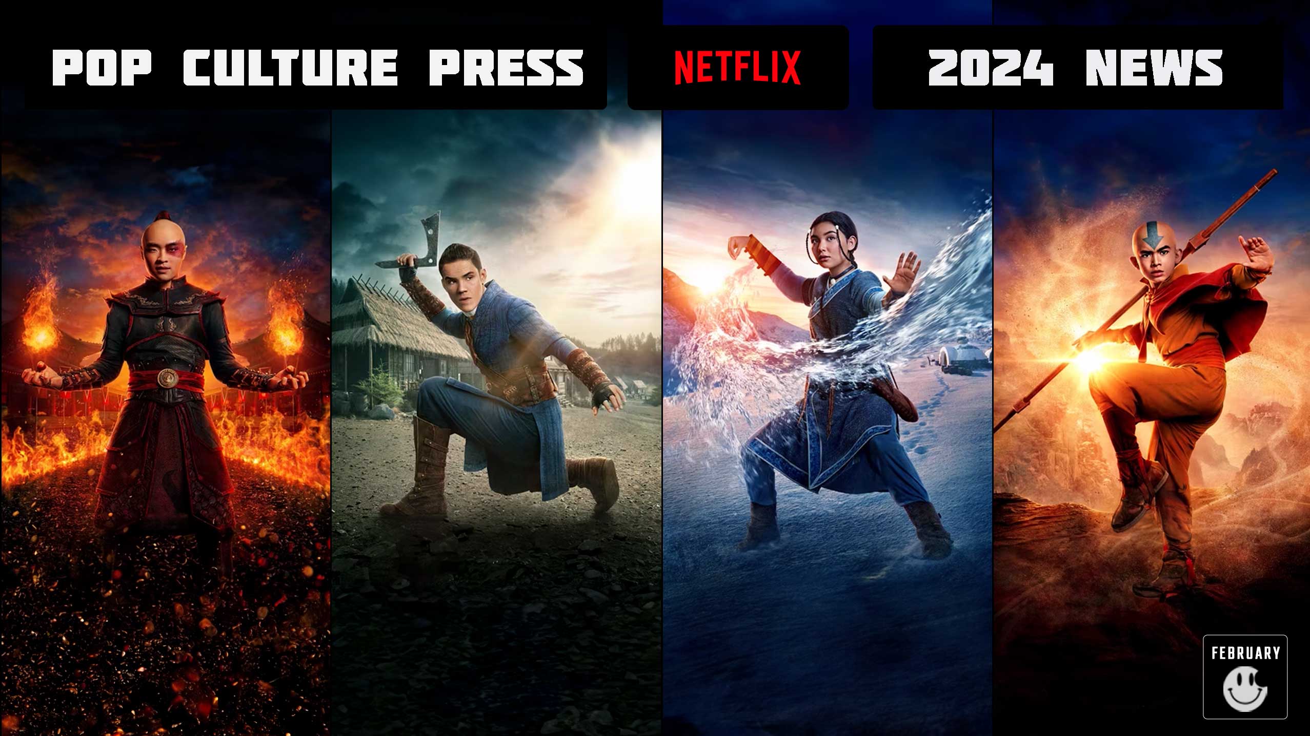 Netflix Avatar The Last Airbender Cast Daniel Dae Kim Ian Ousley Elizabeth Yu Gordon Cormier