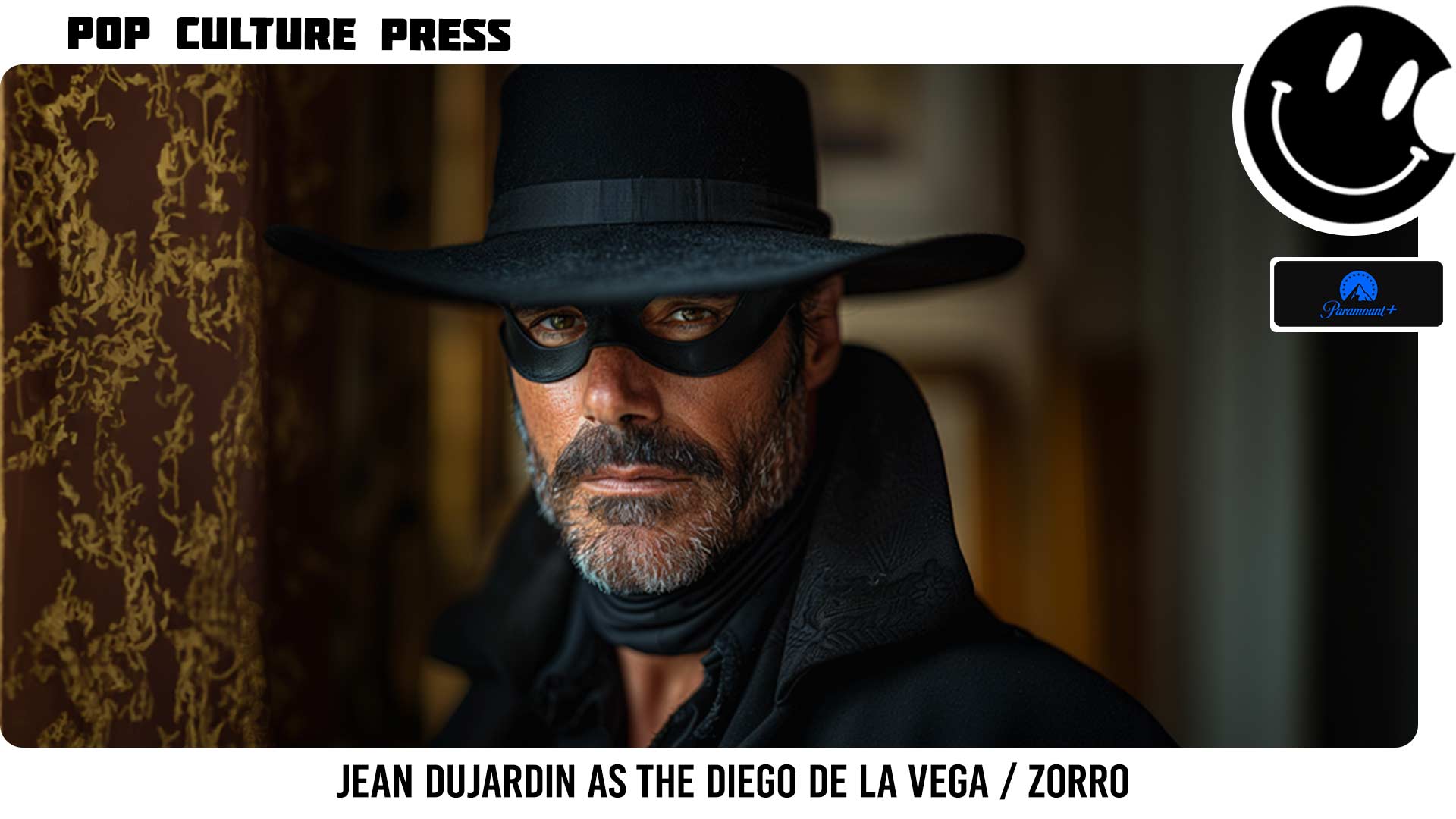 Oscar winner Jean Dujardin as Diego de la Vega. Zorro!