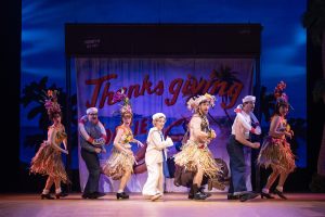 Alexandra Socha, and the cast of “Rodgers & Hammerstein’s South Pacific” at Bucks County Playhouse .
